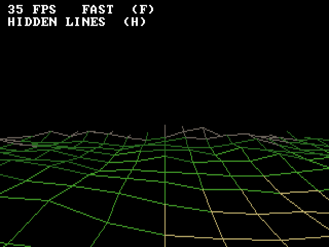 wireframe relief